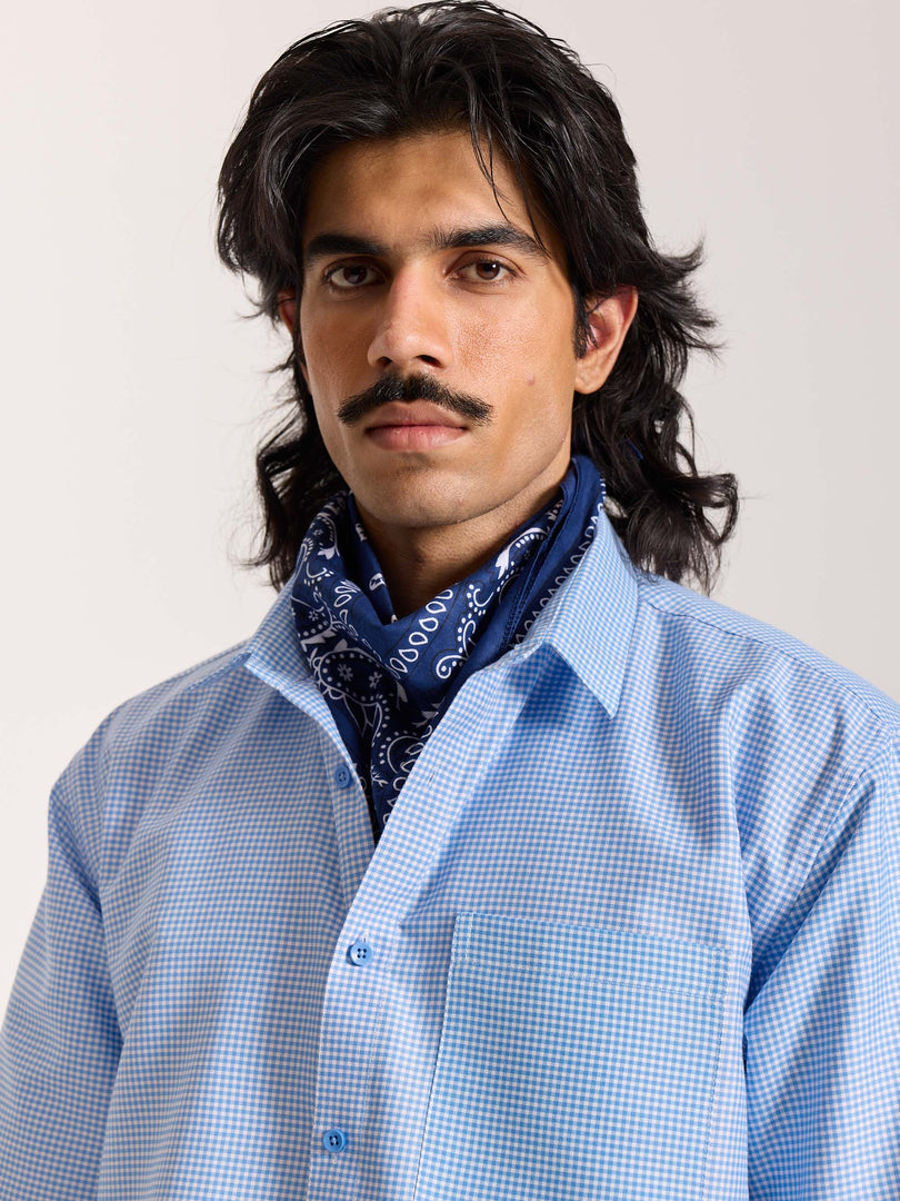 shirt blue